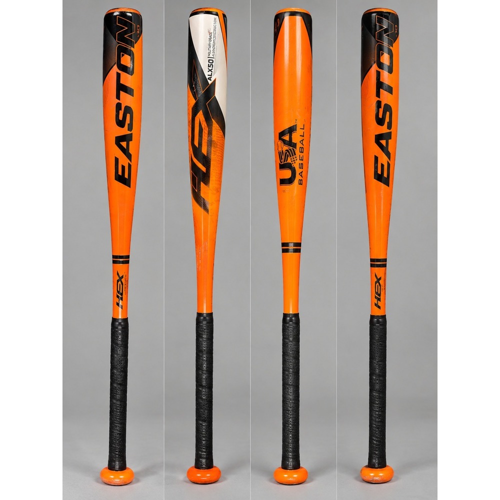 Easton Hype HFX Baseball Bat 28 inch 18oz -10 USA ALX50 Aluminum Orange Black